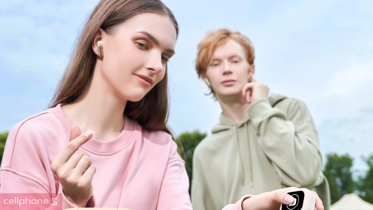 Chất âm sống động với driver 12.4mm của tai nghe Bluetooth Honor Choice CuBuds