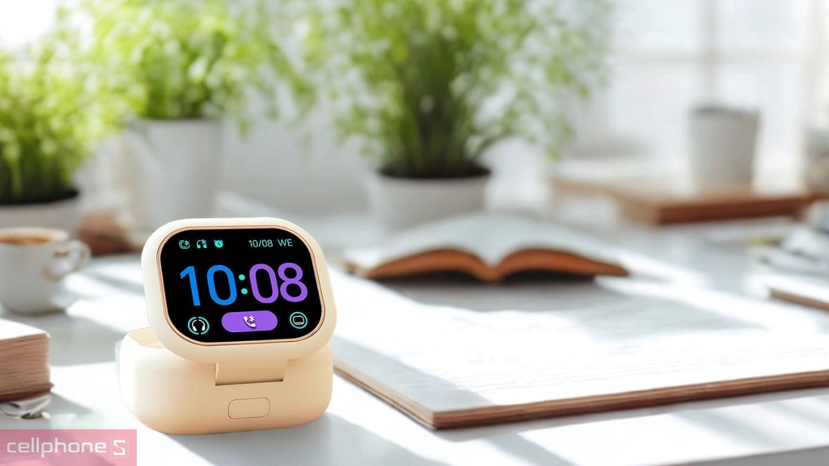 Mic khử ồn AI và chuẩn IP54 của tai nghe Bluetooth Honor Choice CuBuds