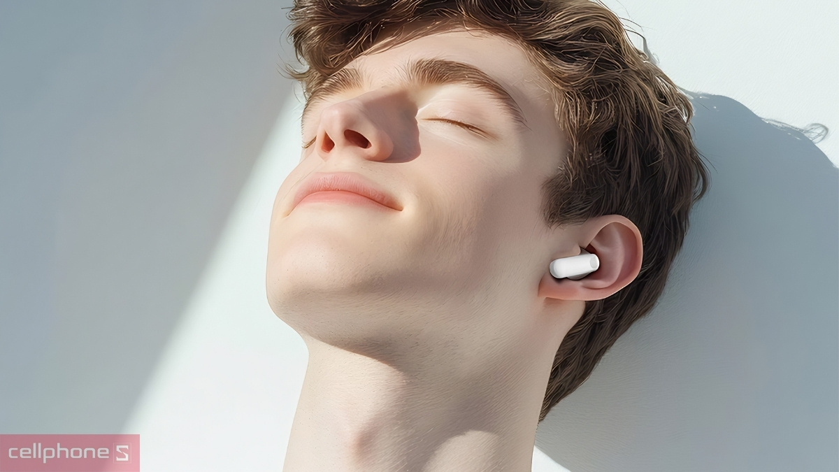 Thiết kế hiện đại, nhỏ gọn của tai nghe Bluetooth Honor Choice Earbuds X7e Active