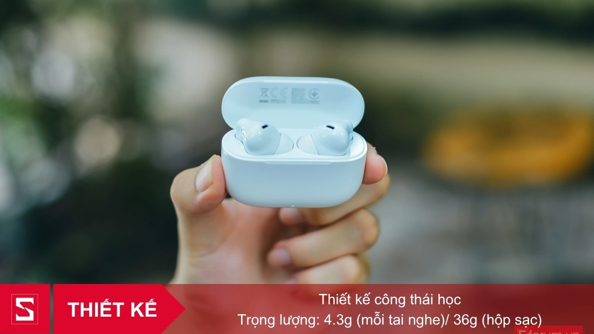 Thiết kế tai nghe Huawei FreeBuds SE 4