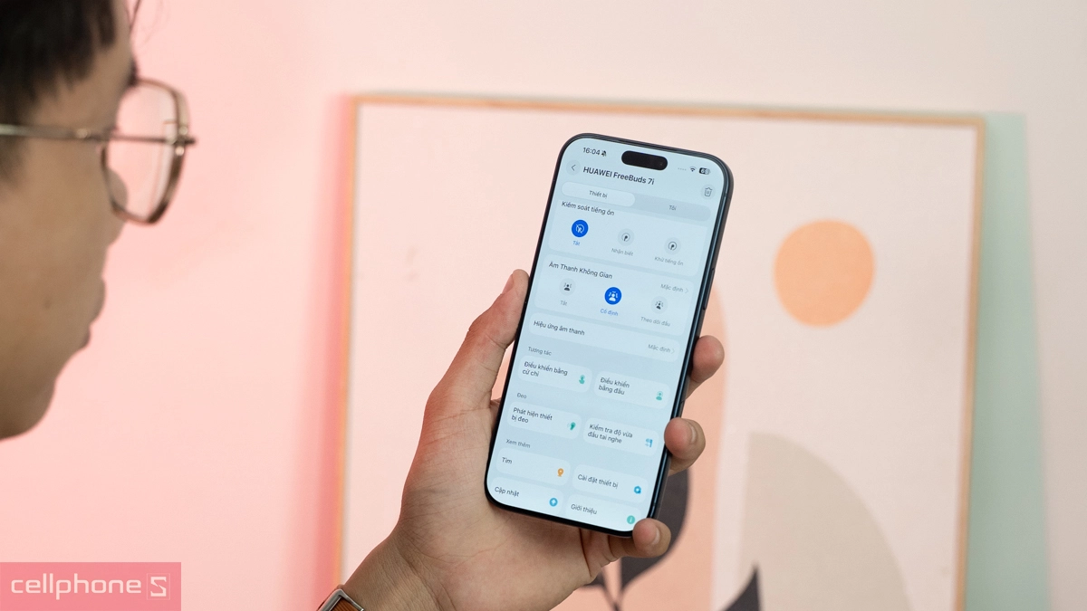 Huawei Freebuds 7i được tích hợp chuẩn kết nối Bluetooth 5.4