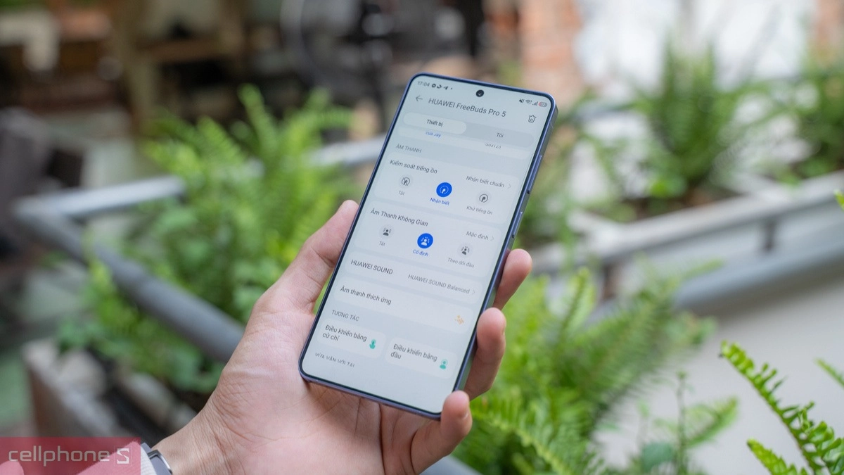 Ứng dụng HUAWEI Audio Connect trên Huawei FreeBuds Pro 5