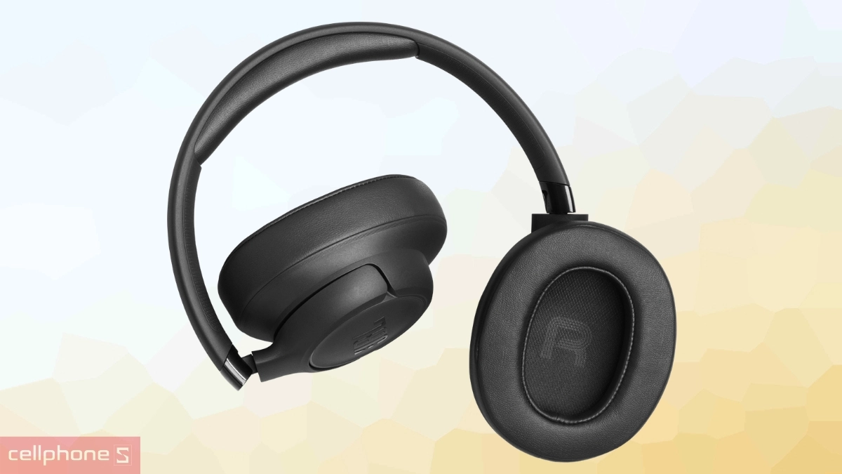 Thiết kế tai nghe Bluetooth chụp tai JBL Tune 780NC