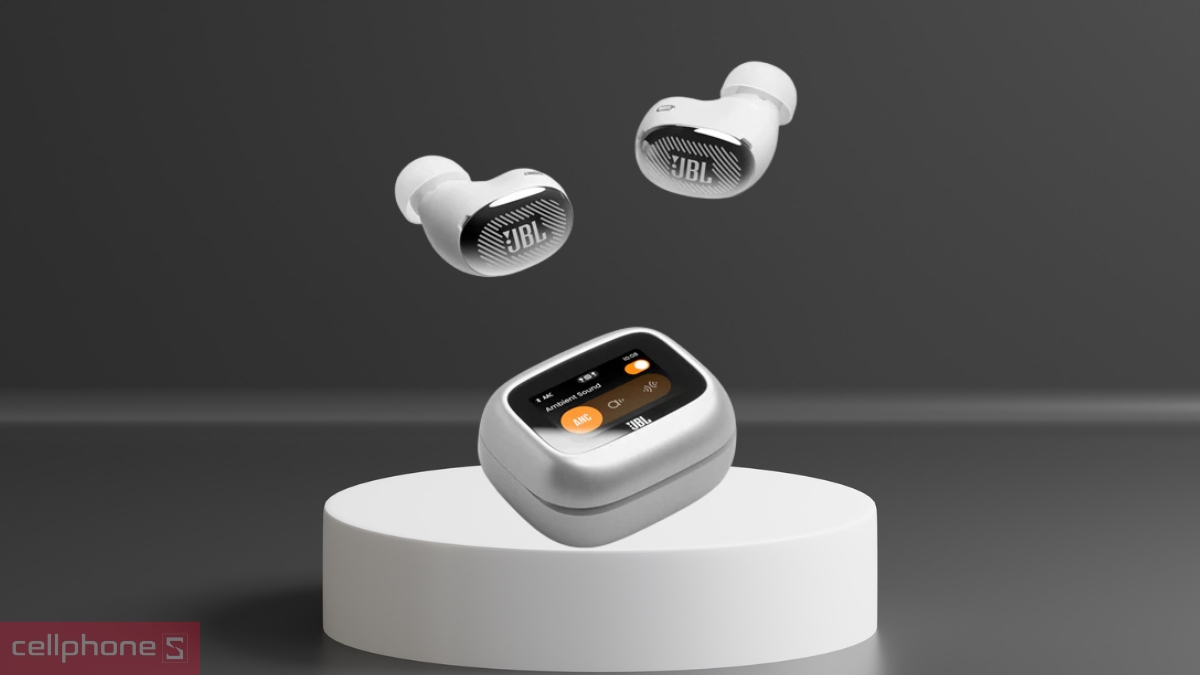 Thời lượng pin bền bỉ của Tai nghe Bluetooth JBL Live Buds 4