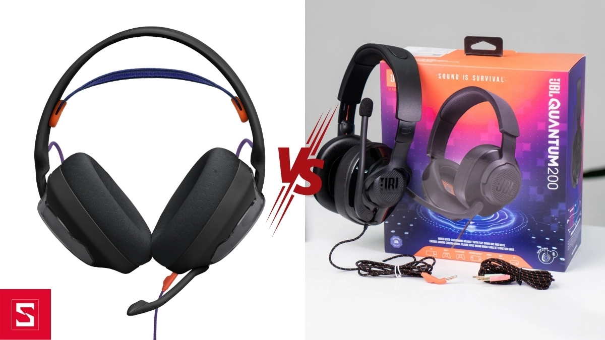 So sánh tai nghe JBL Quantum 250 với JBL Quantum 200