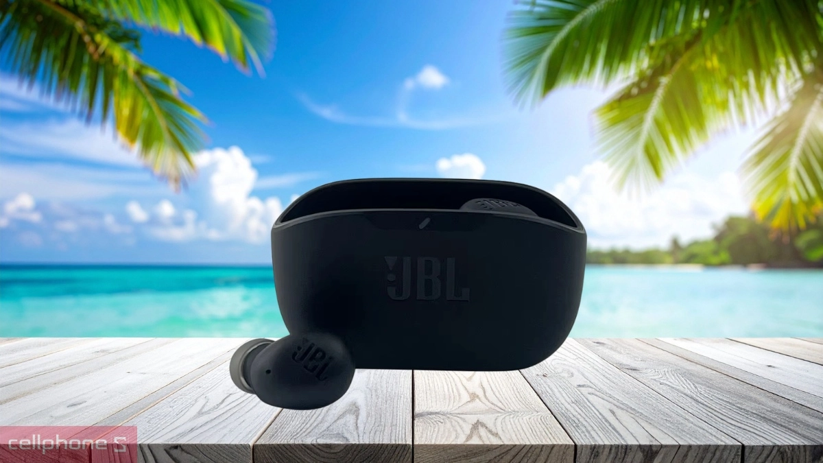 Lớp phủ Titanium trên Tai nghe không dây JBL Wave Buds 3