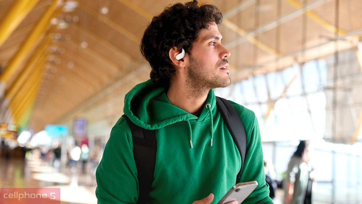 JBL Sence Lite có thể hoạt động liên tục trong 8 giờ