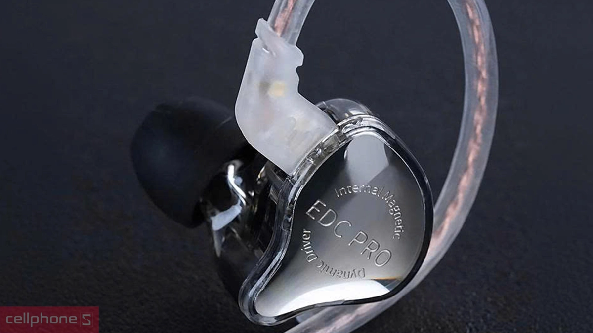Kết nối tai nghe KZ EDC