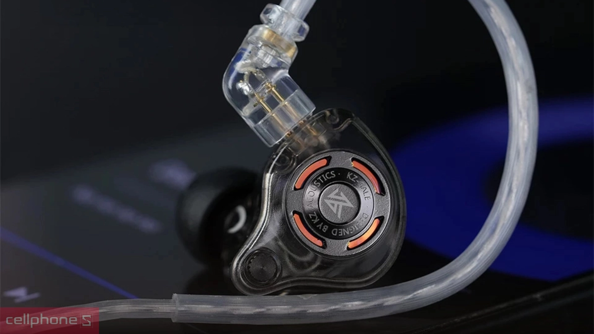 Thiết kế  tai nghe KZ Gale