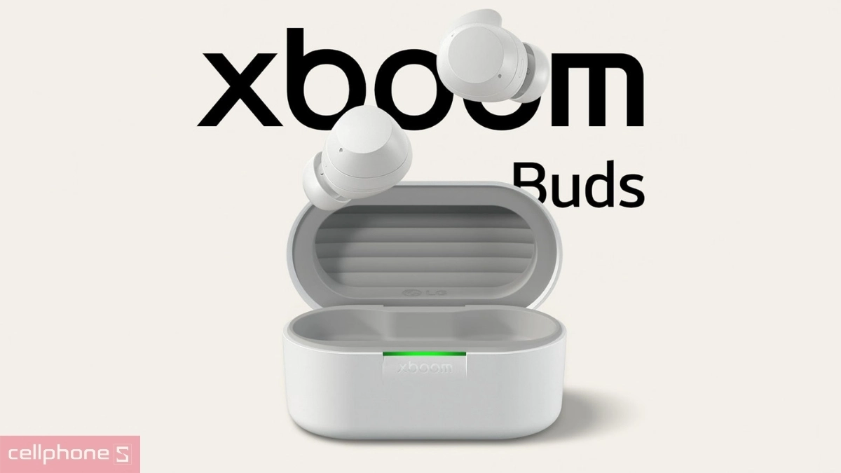 Tai nghe không dây LG xBoom Buds Lite được trang bị màng loa phủ graphene cao cấp