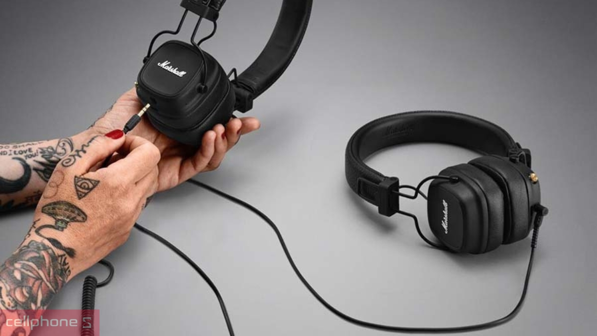 Tai nghe Marshall có mấy loại?