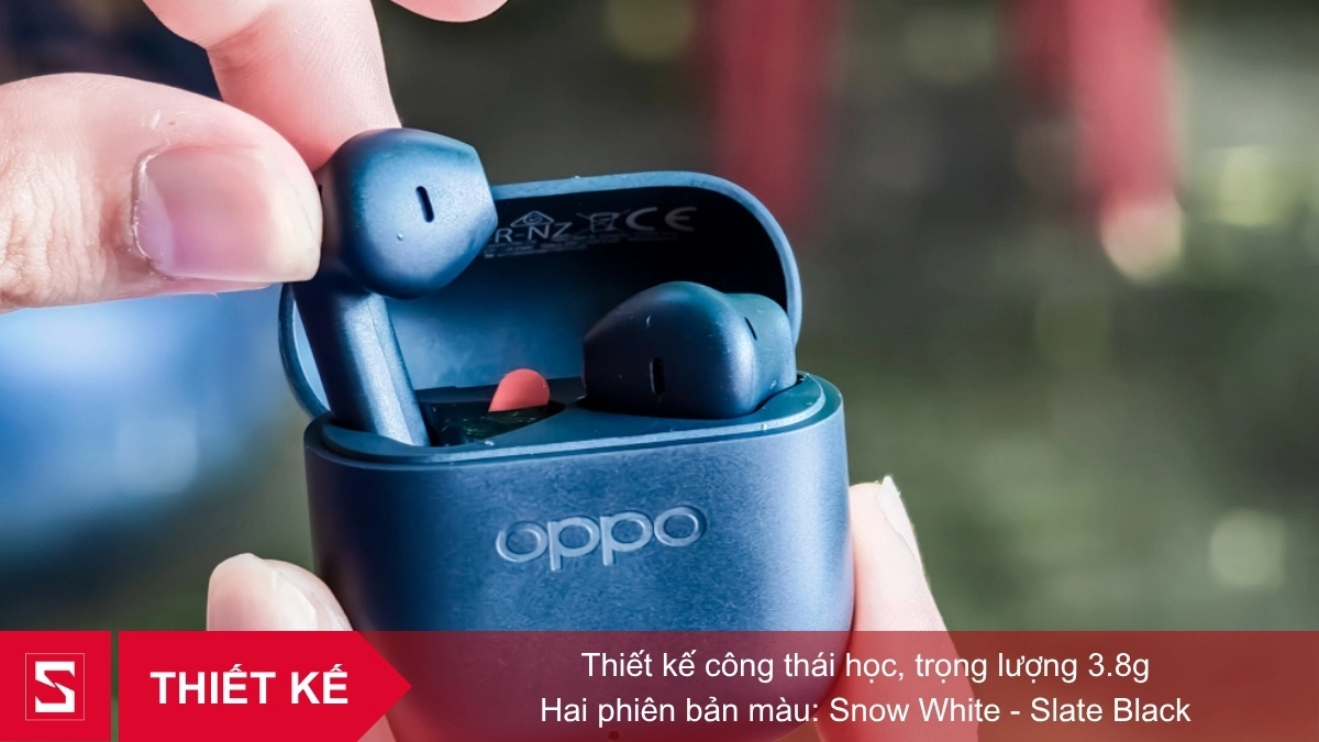 Thiết kế siêu nhẹ, thời trang với hai màu cá tính