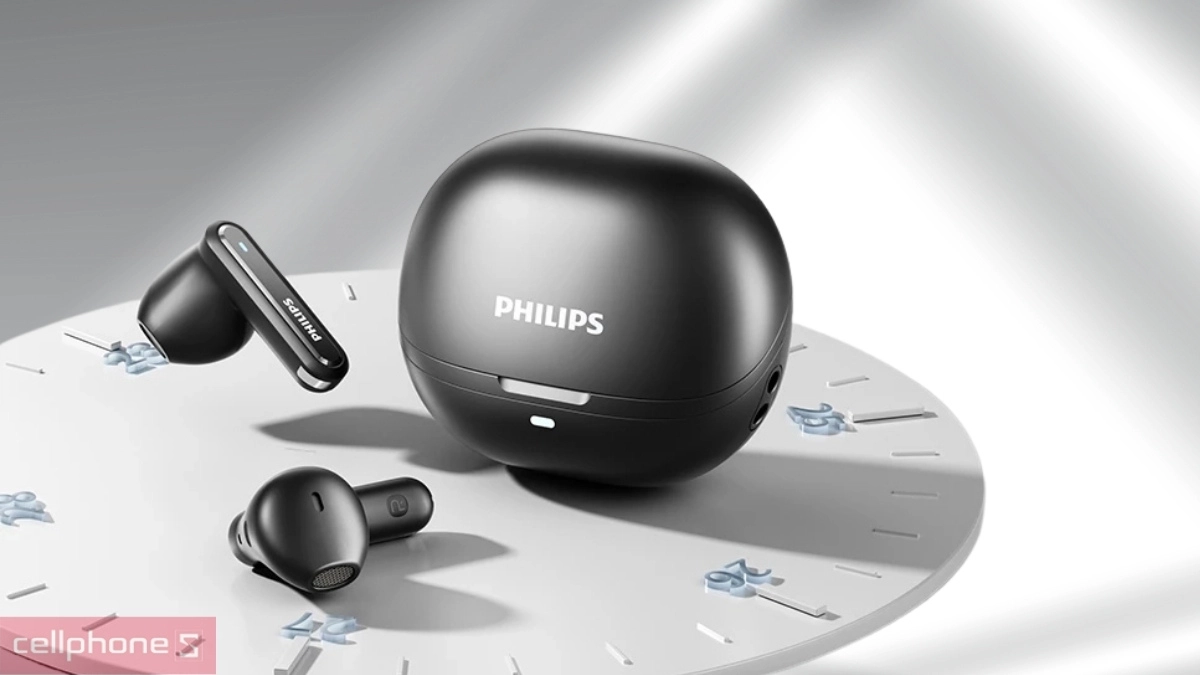 Pin và thời lượng sử dụng của tai nghe TWS Philips TAT2220
