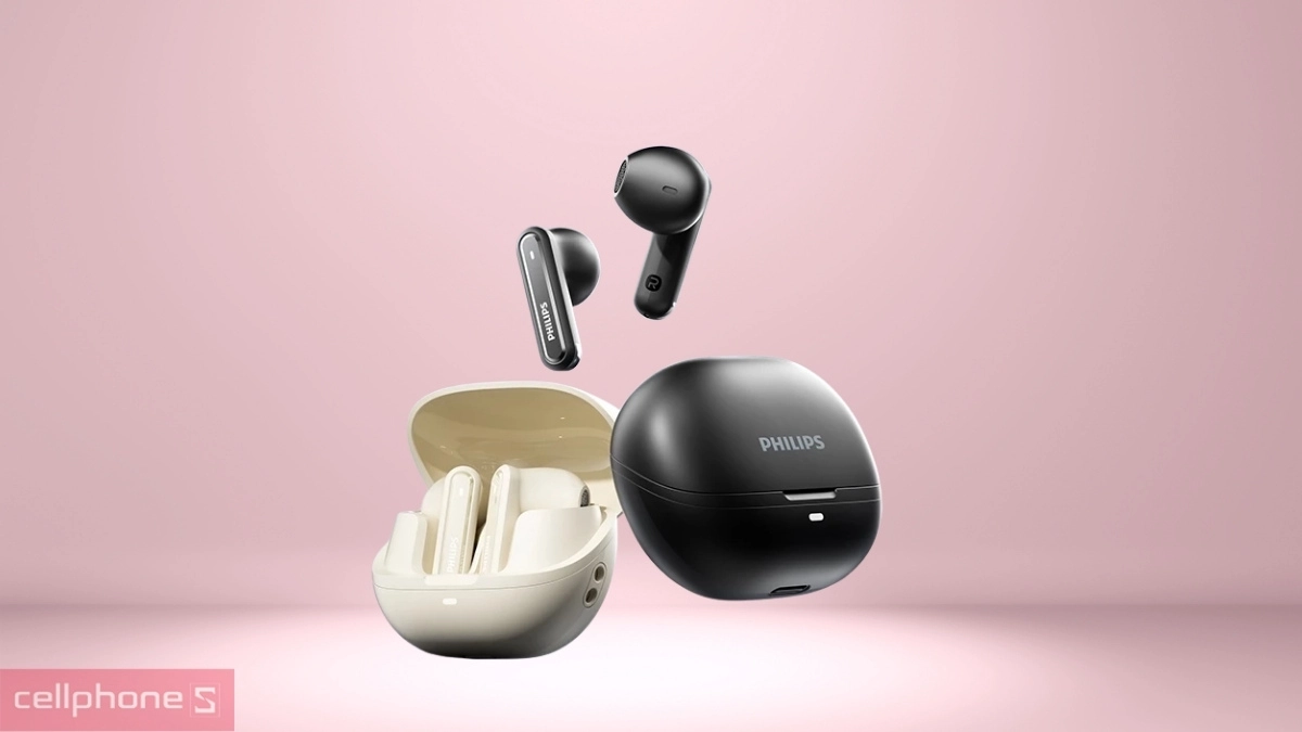 Khả năng kết nối, thao tác điều khiển của tai nghe TWS Philips TAT2220