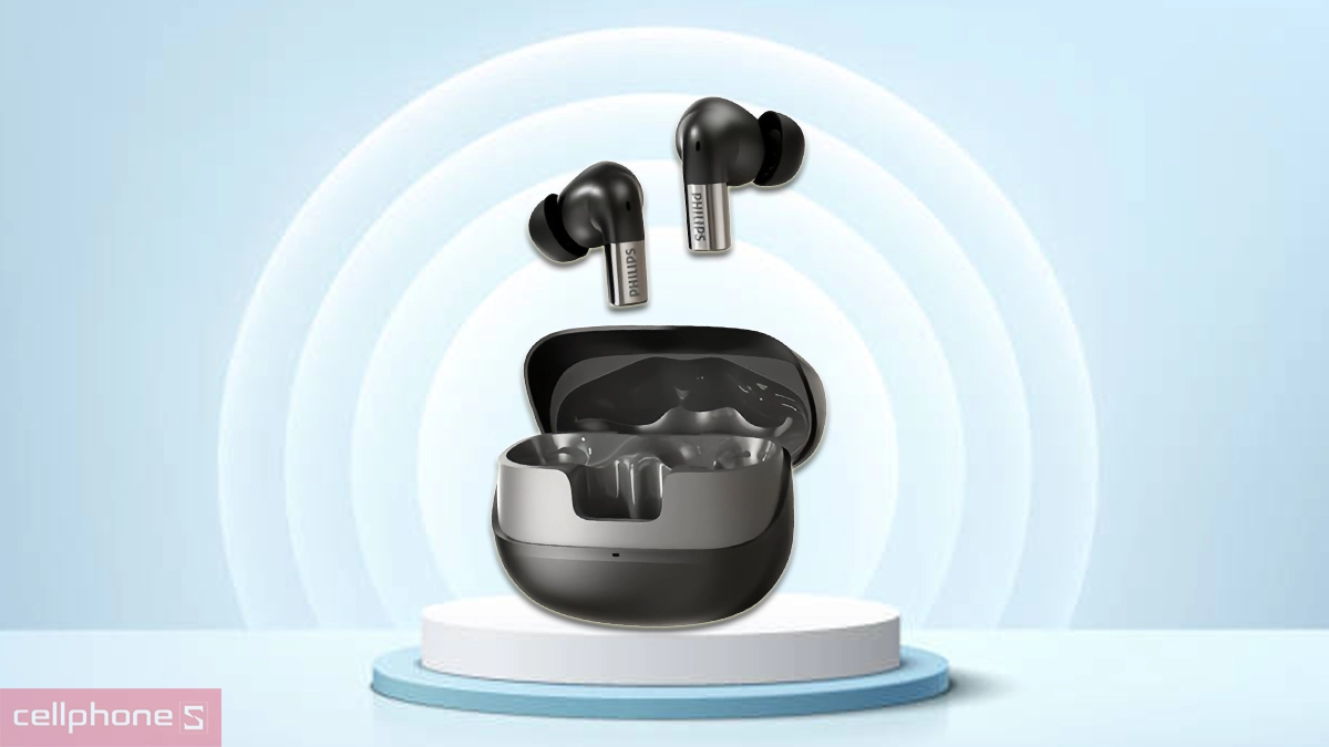Kết nối tai nghe Philips TAT3569
