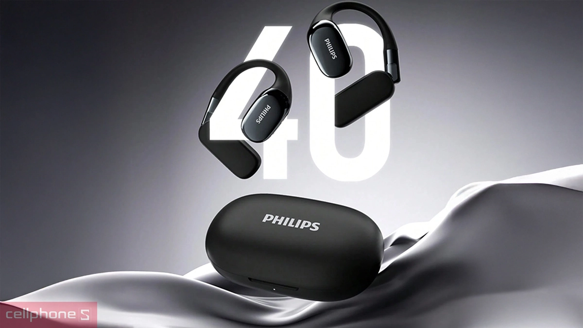 Pin tai nghe bluetooth Ows Philips TAT5739