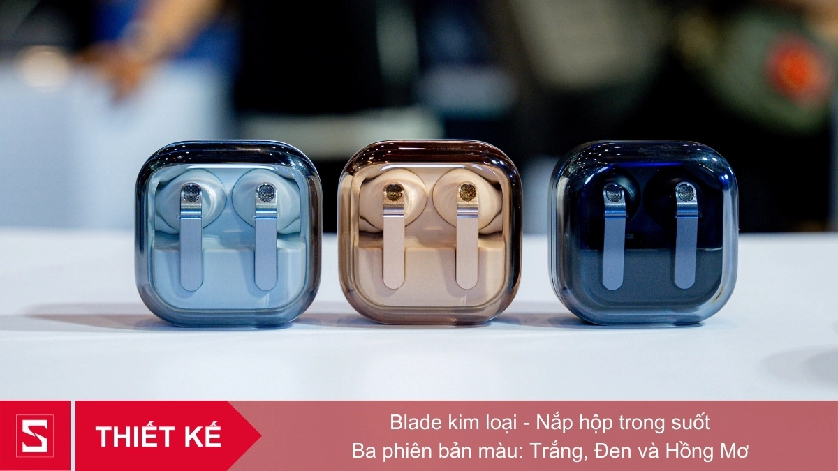 Thiết kế tai nghe Samsung Galaxy Buds4 Pro