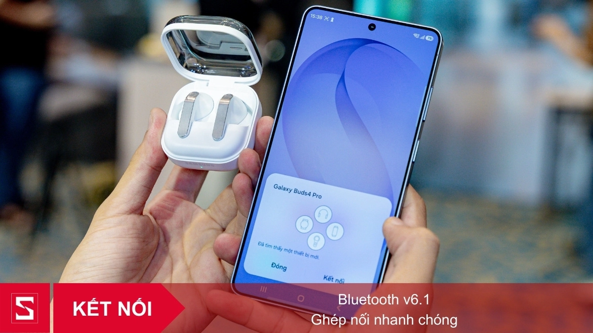 Galaxy buds 4 pro kết nối Bluetooth v6.1