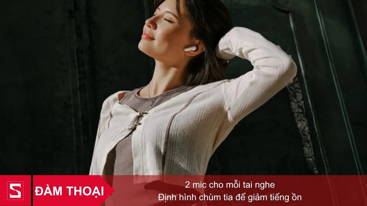 Đàm thoại rõ nét và kháng nước IPX4