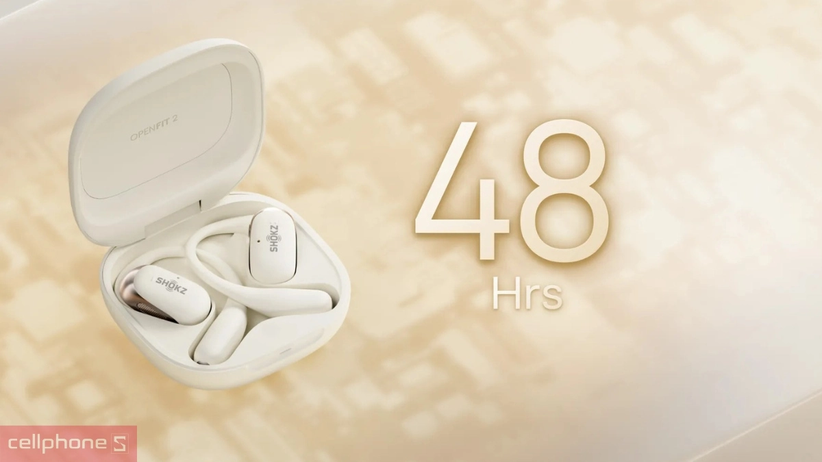Pin tai nghe không dây Shokz OpenFit 2
