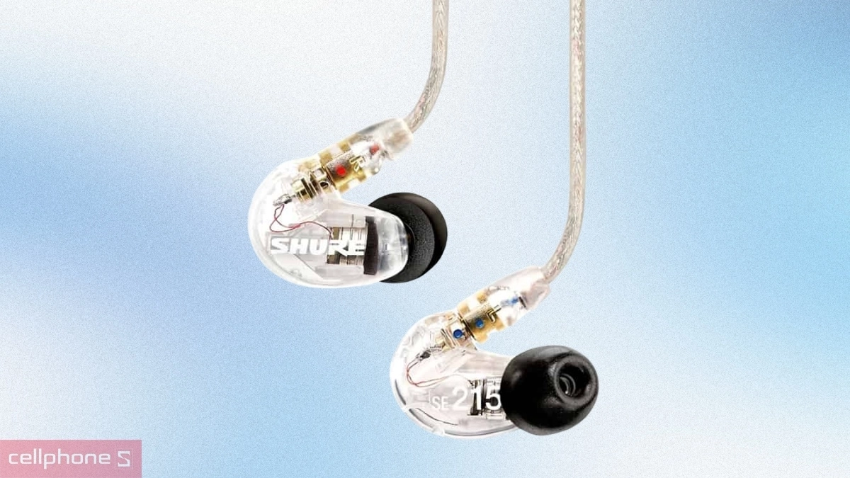 Chất âm tai nghe kiểm âm Shure SE215-CL