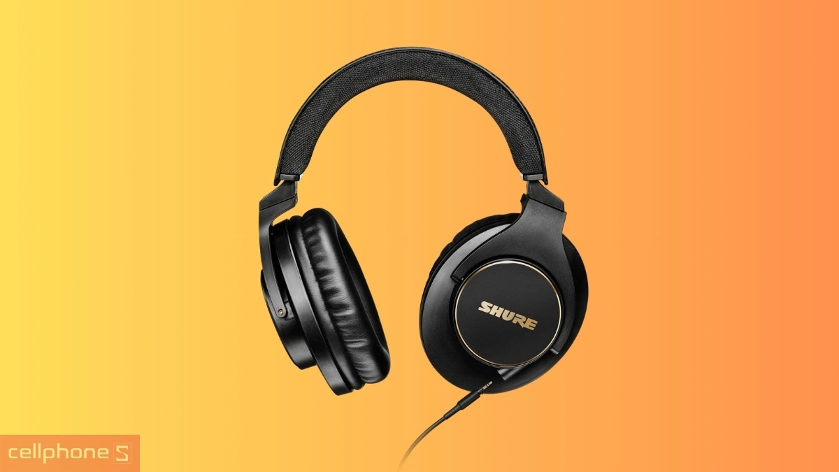 Thiết kế tai nghe kiểm âm Shure SRH840A