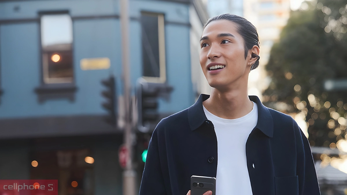 Công nghệ AI trên tai nghe Sony Clip WF-LC900