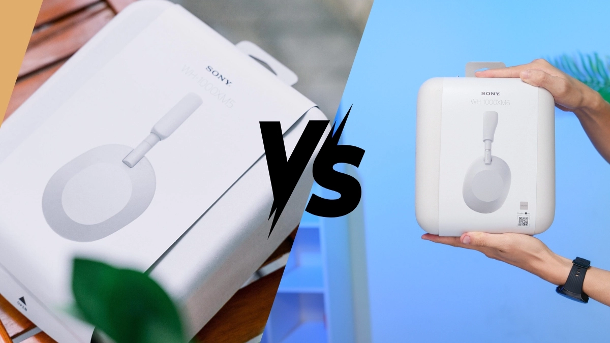 So sánh tai nghe Sony WH-1000XM6 với Sony WH-1000XM5