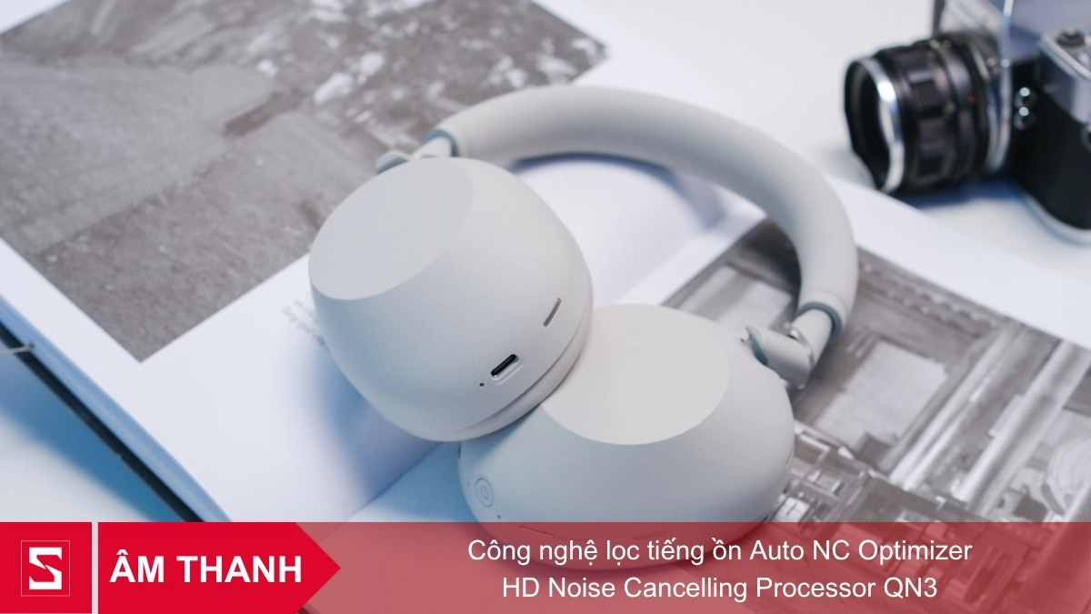 Tai nghe chụp tai Sony WH-1000XM6 - Lọc ồn xuất sắc, kết nối thông minh 