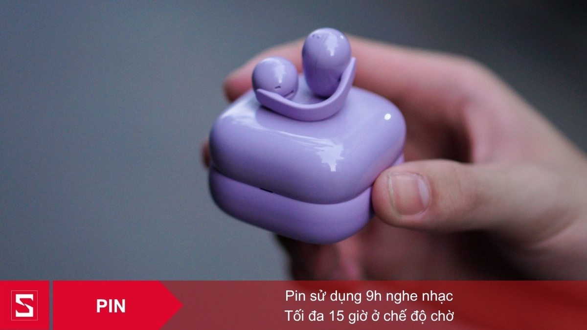 Pin tai nghe Sony Clip WF-LC900