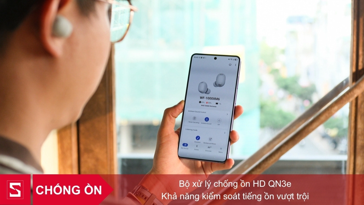 Sony WF-1000XM6 có gì mới về chống ồn