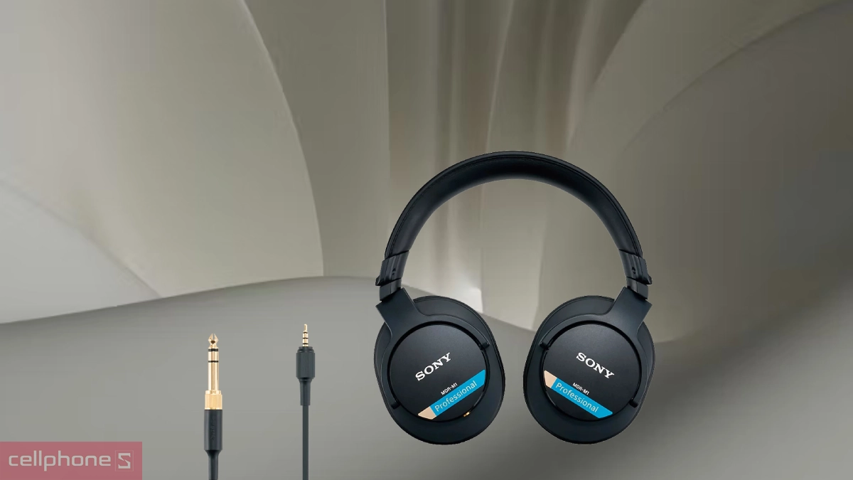 Jack tai nghe kiểm âm Sony MDR-M1