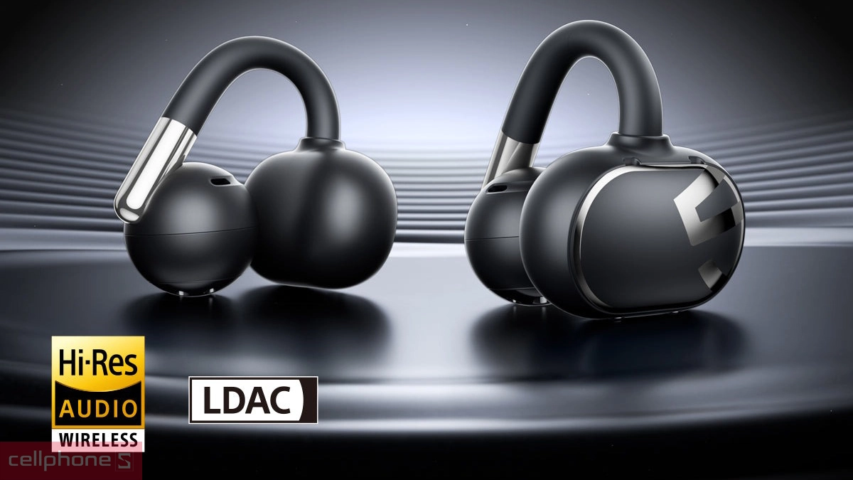 Tai nghe không dây Soundpeats Clip 1 - Chất âm chi tiết