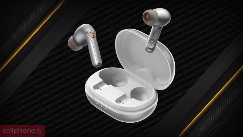 Khư ồn trên tai nghe không dây SoundPEATS Transparent H3