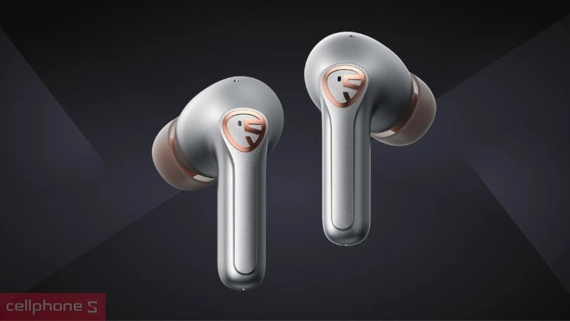 Thiết kế tai nghe không dây SoundPEATS Transparent H3