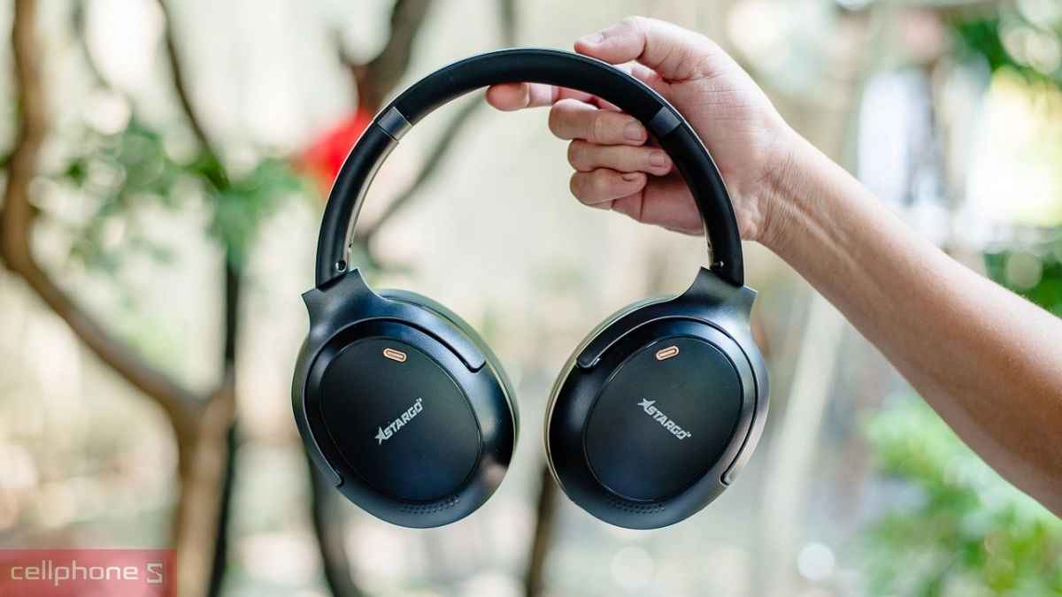 Micro và khả năng đàm thoại của tai nghe bluetooth chụp tai Stargo C100 Pro ANC