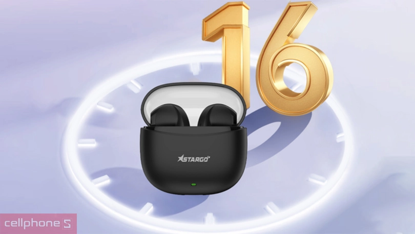 Pin và khả năng kết nối của tai nghe Bluetooth StarGO Tune