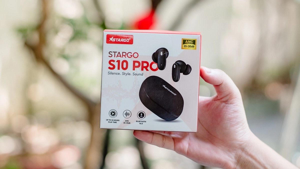 Thiết kế tai nghe True Wireless StarGO S10 Pro (ANC)