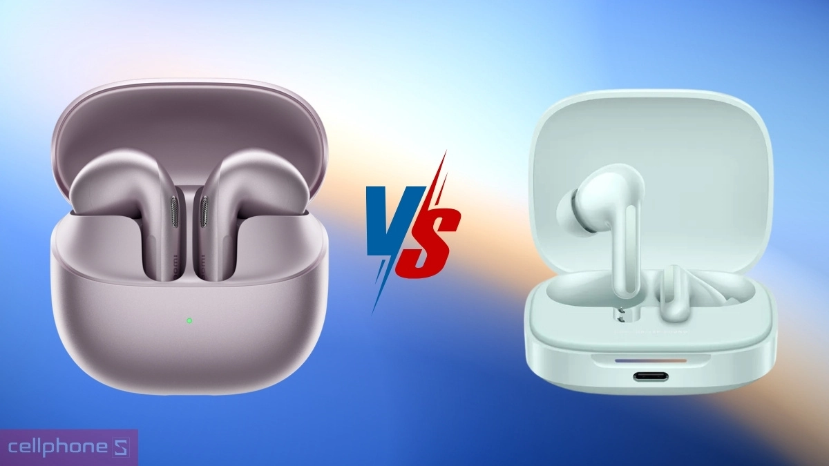 Khử ồn cuộc gọi 95dB trên Xiaomi Buds 6