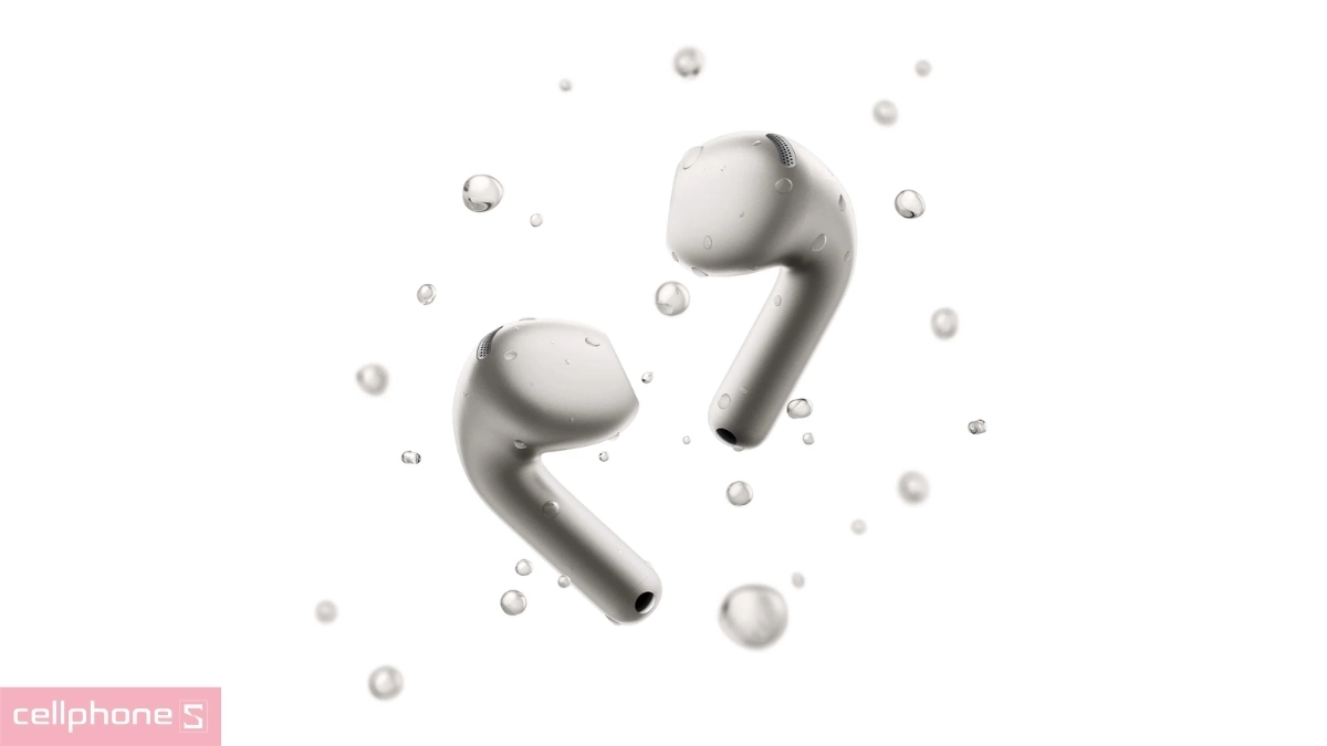 Chuẩn kháng bụi nước IP54 trên Xiaomi Buds 6