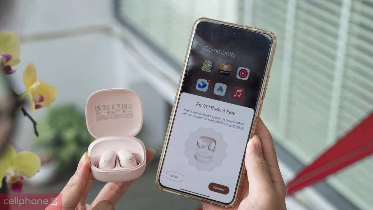 Pin tai nghe Xiaomi Redmi Buds 6 Play