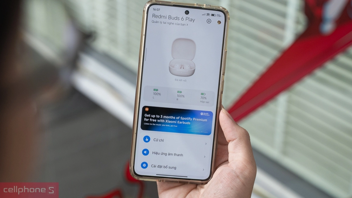 Cách sử dụng Xiaomi Redmi Buds 6 Play