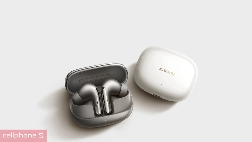 Thiết kế tai nghe không dây Xiaomi Buds 5 Pro