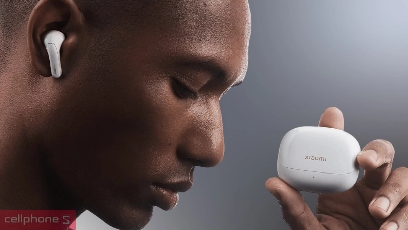 Thiết kế tai nghe không dây Xiaomi Buds 5 Pro