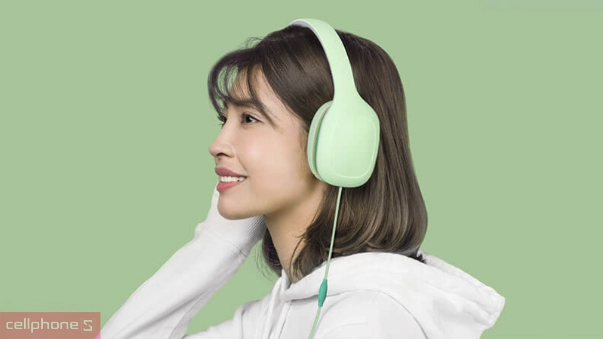 Tai nghe Xiaomi chụp tai bass mạnh mẽ, thoải mái cả ngày