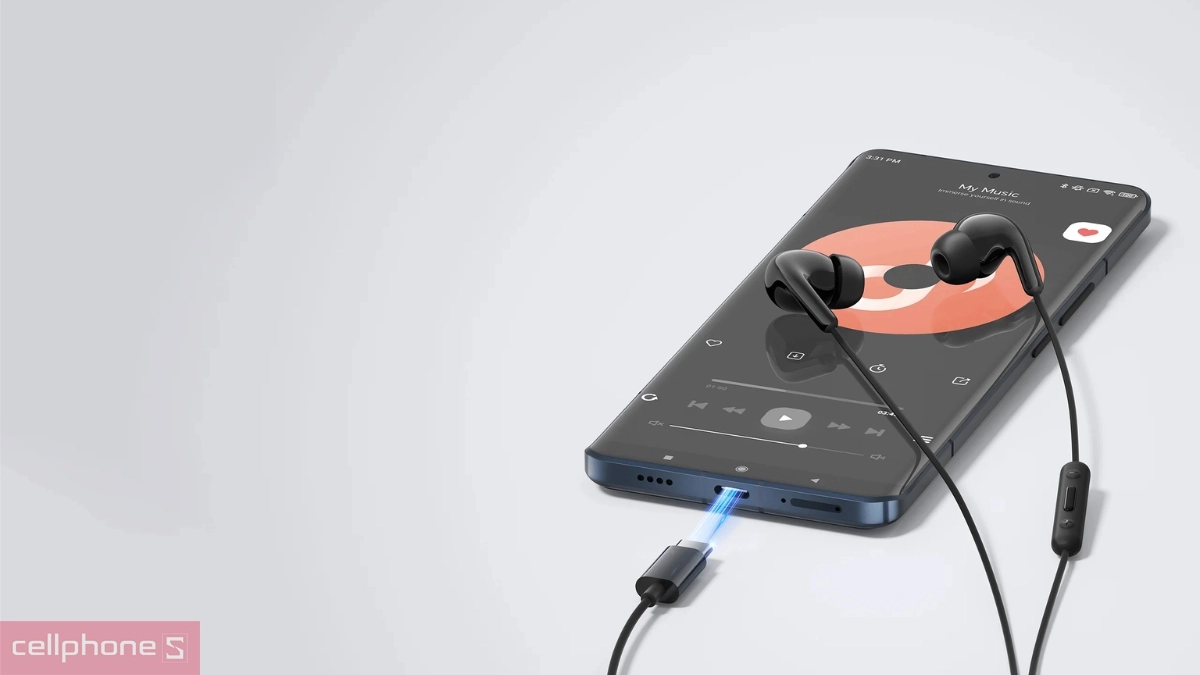 Tai nghe có dây Xiaomi Type-C chất âm chân thực với giá hợp lý
