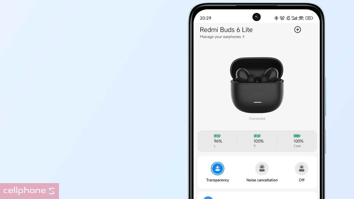 Kết nối tai nghe Xiaomi dễ dàng nhờ Xiaomi Earbuds