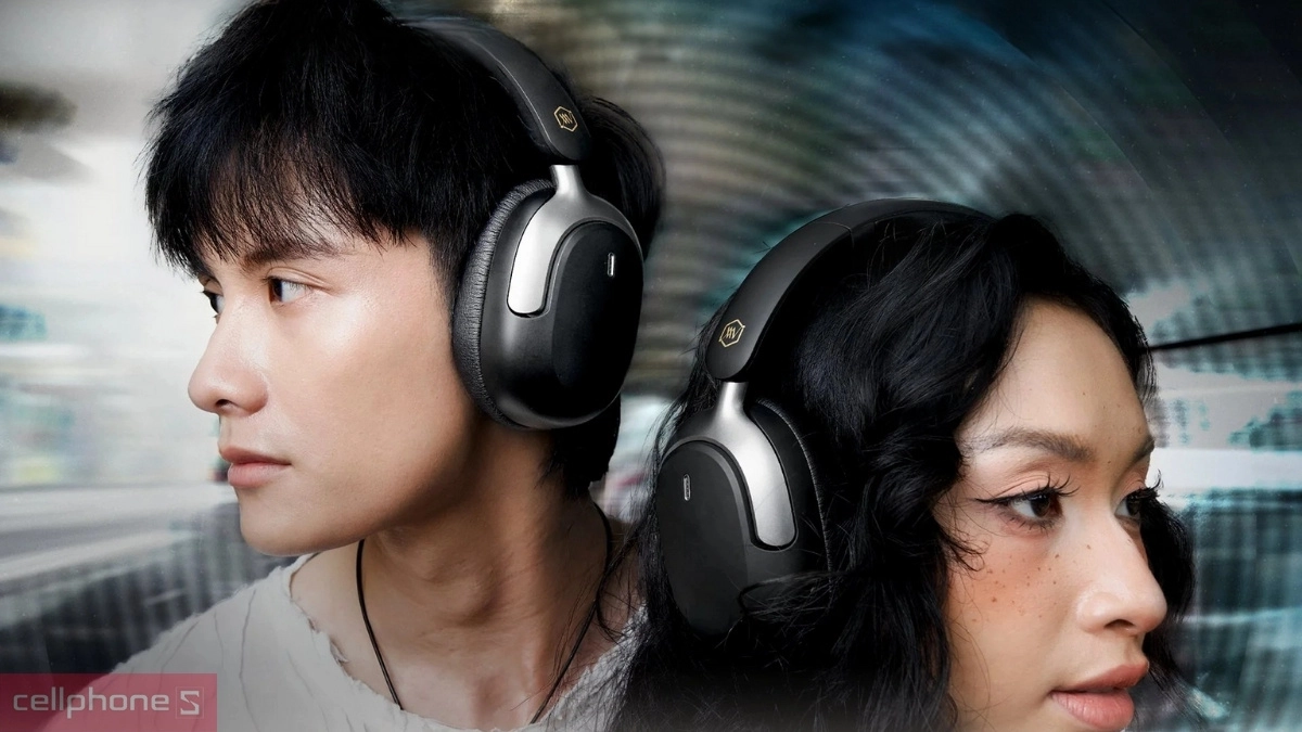 Đàm thoại trên tai nghe chụp tai không dây chống ồn Alpha Works Flex 688