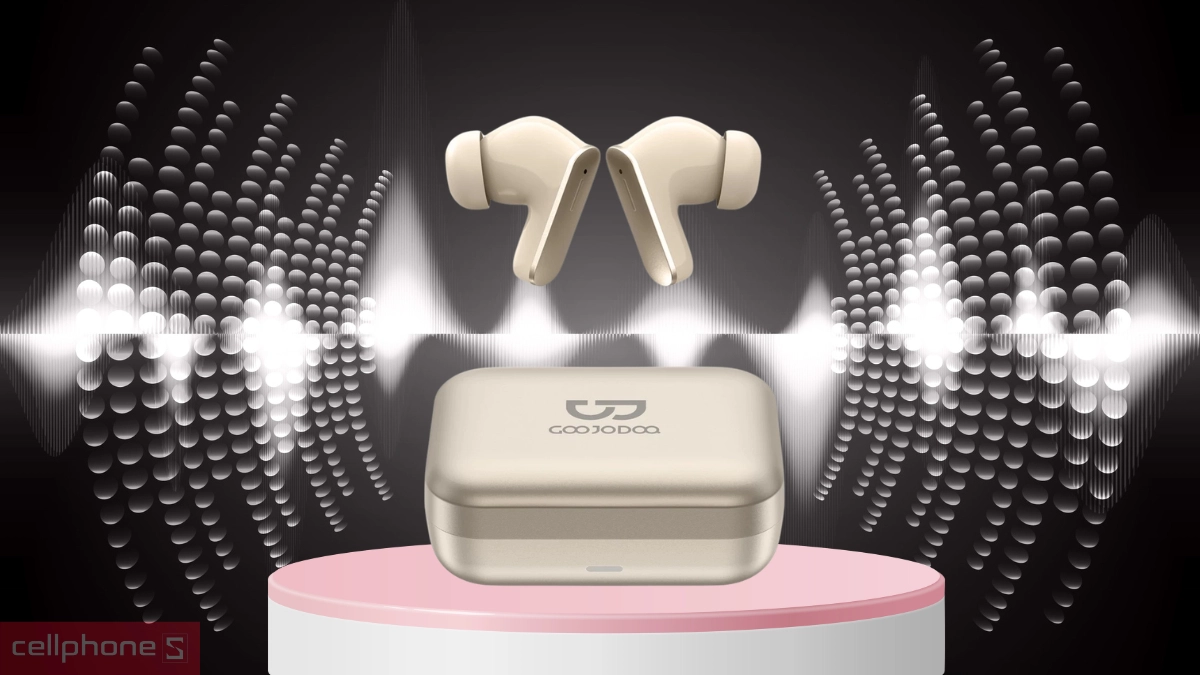 Driver 13mm giúp tai nghe Bluetooth GOOJODOQ J241 tái tạo âm bass sâu và chi tiết