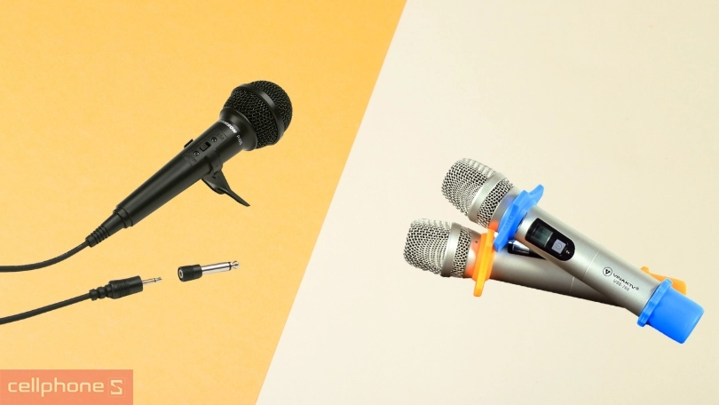 Lựa chọn loại micro không dây